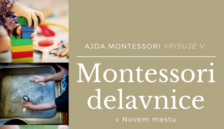 Montessori delavnice 