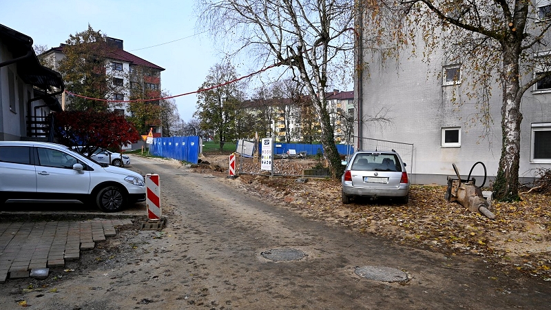 Šegova ulica, gradbisce Konec tedna zapora Šegove ulice in začasna sprememba na avtobusnih linijah 1A in 2