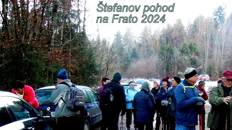  Štefanov pohod članov DU Prečna na Frato