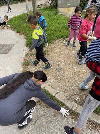 Čistilna akcija - pobiranje smeti 