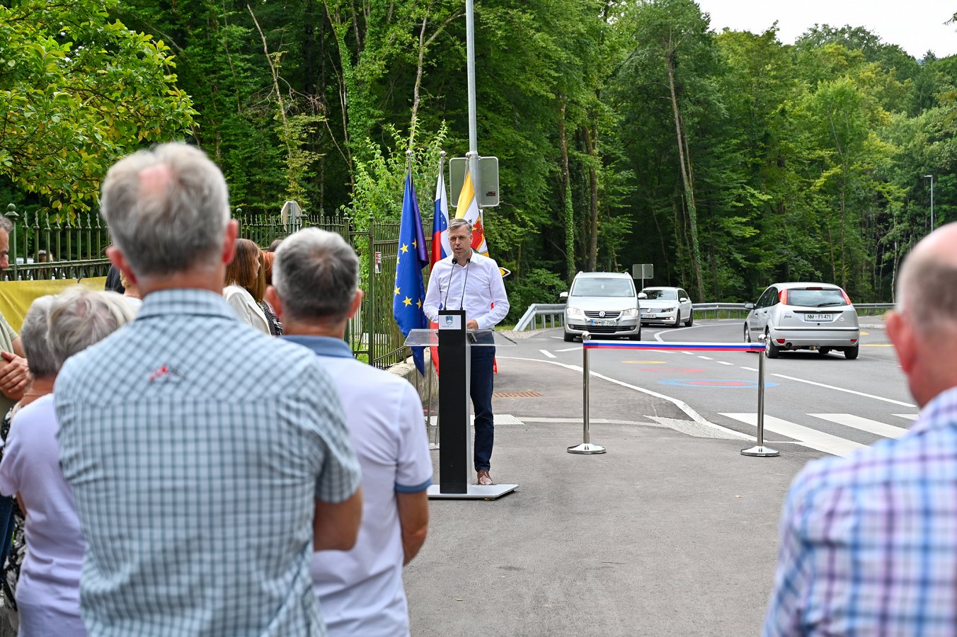 Župan Gregor Macedoni na odprtju