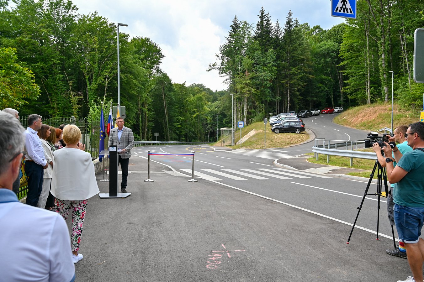 Državni sekretar Andrej Rajh na odprtju